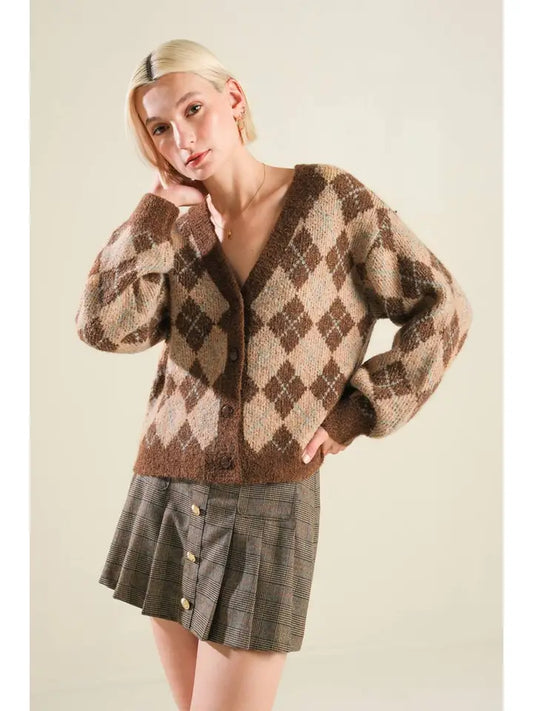 A Sweater Knit Cardigan