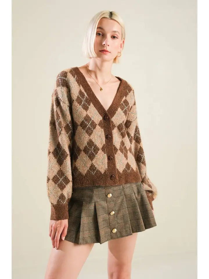 A Sweater Knit Cardigan