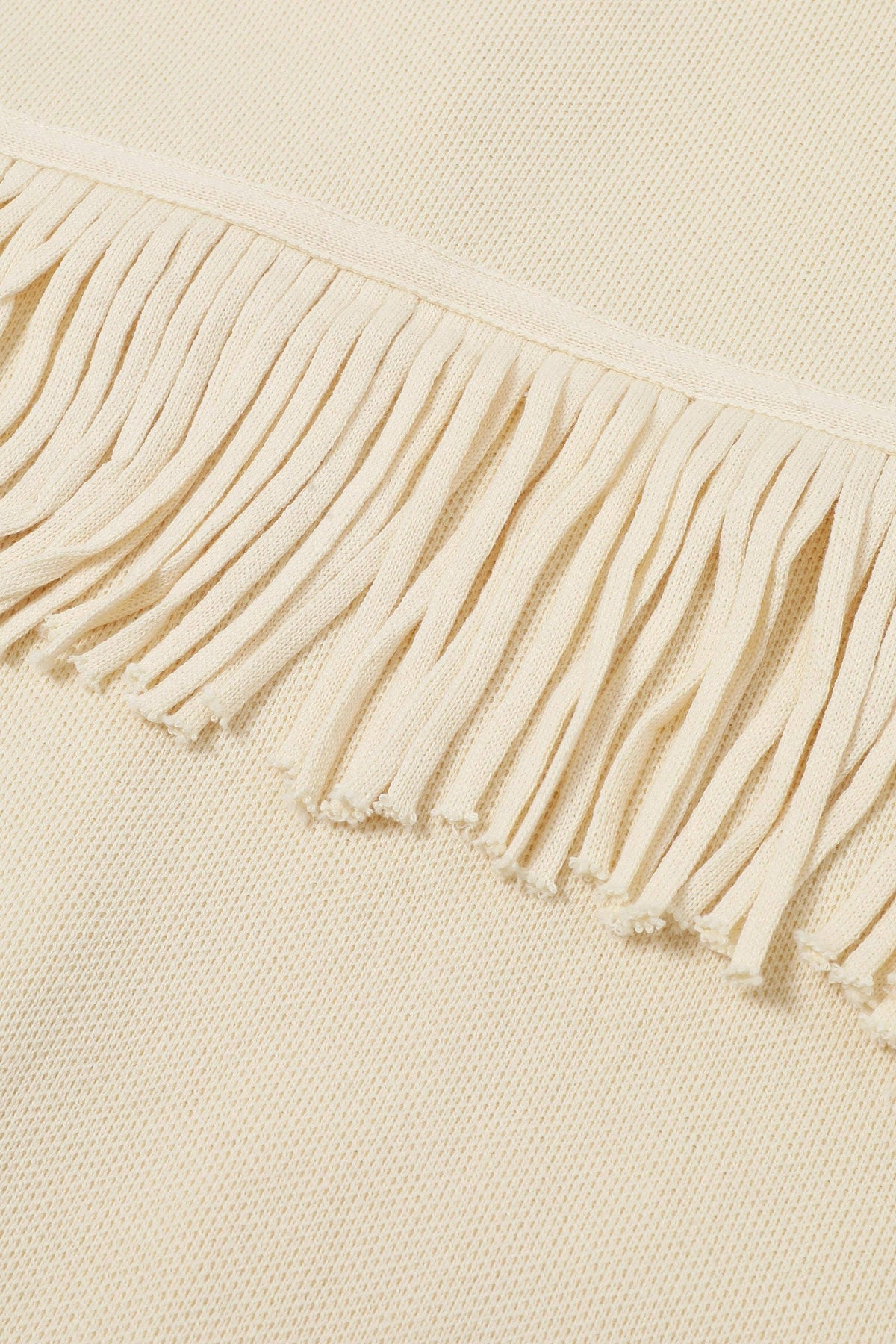 The Cozy Fringe Cardigan With Pockets