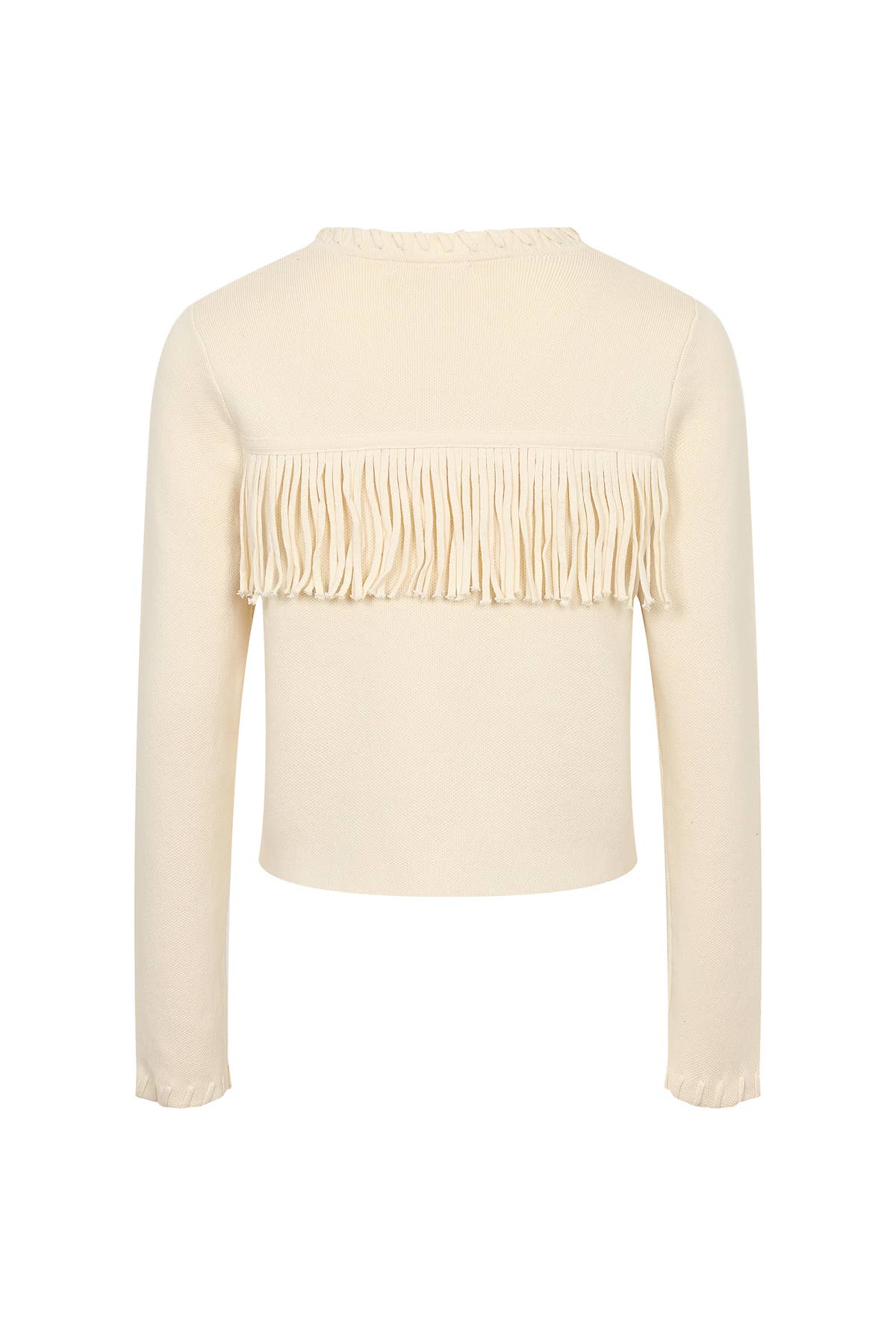 The Cozy Fringe Cardigan With Pockets