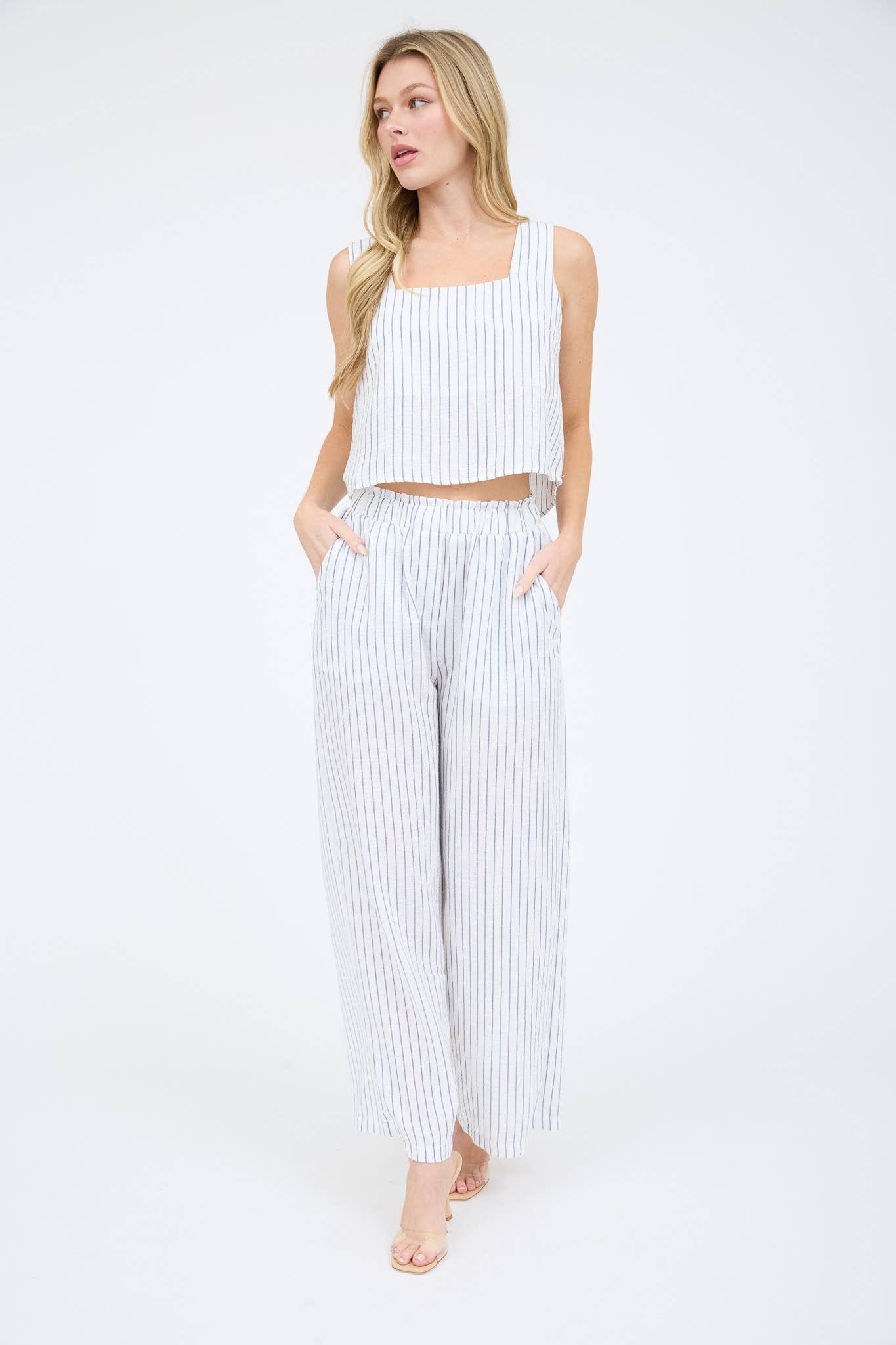 Pinstrip Tank and Pants