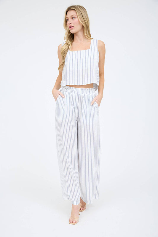 Pinstrip Tank and Pants