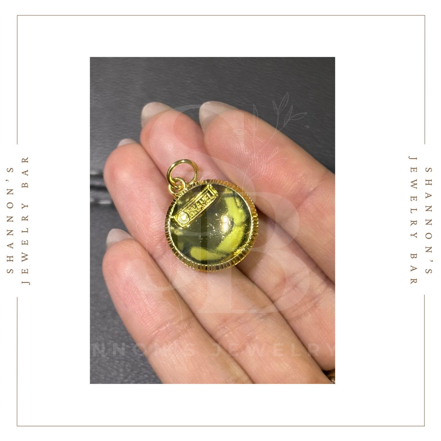 CHANEL Charm Zipper Upcycled Necklace