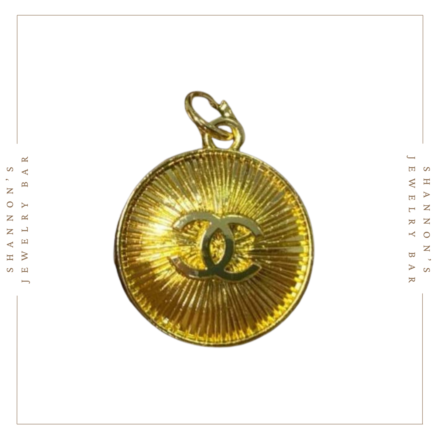 CHANEL Charm Zipper Upcycled Necklace