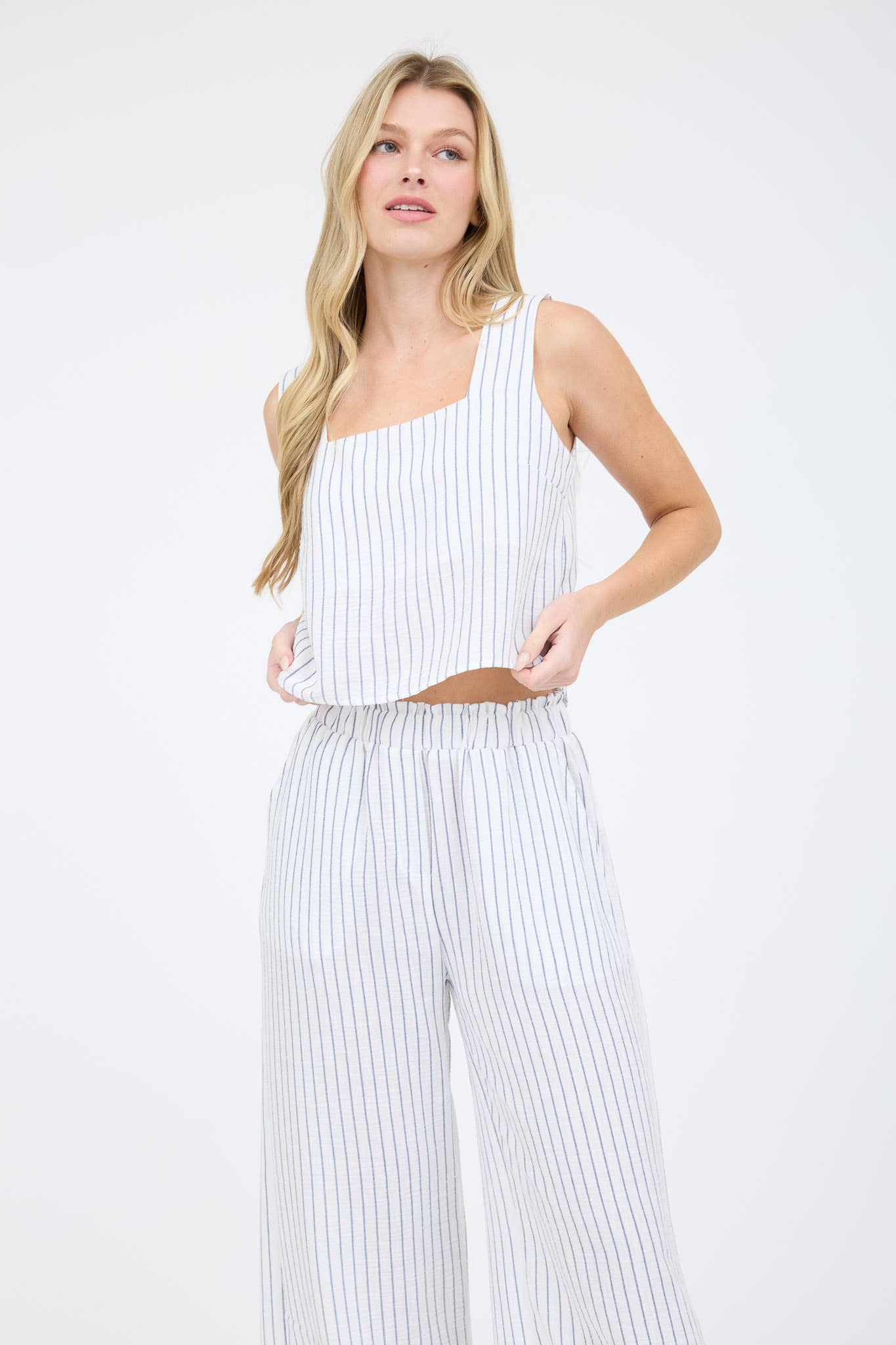 Pinstrip Tank and Pants