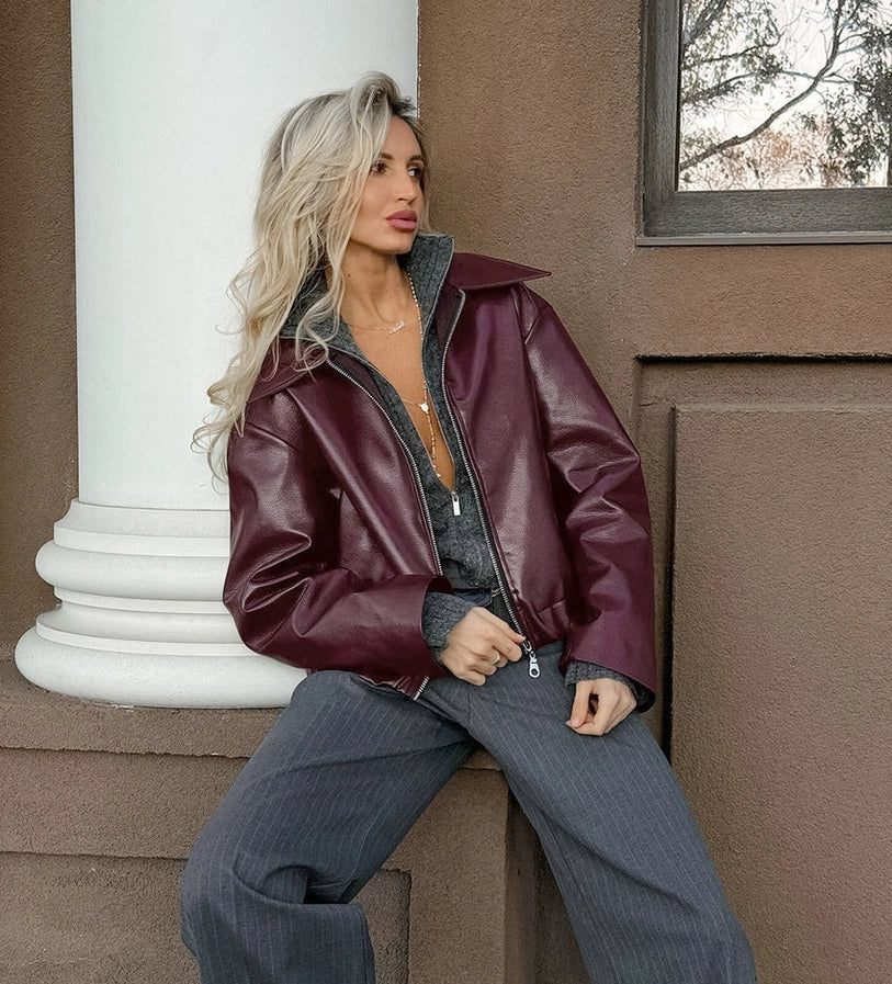 European Chic Autumns Edge Jacket