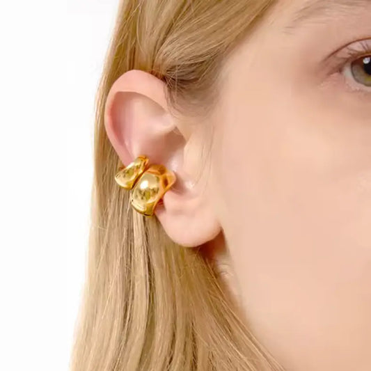 Gold Chunky Ear Cuff