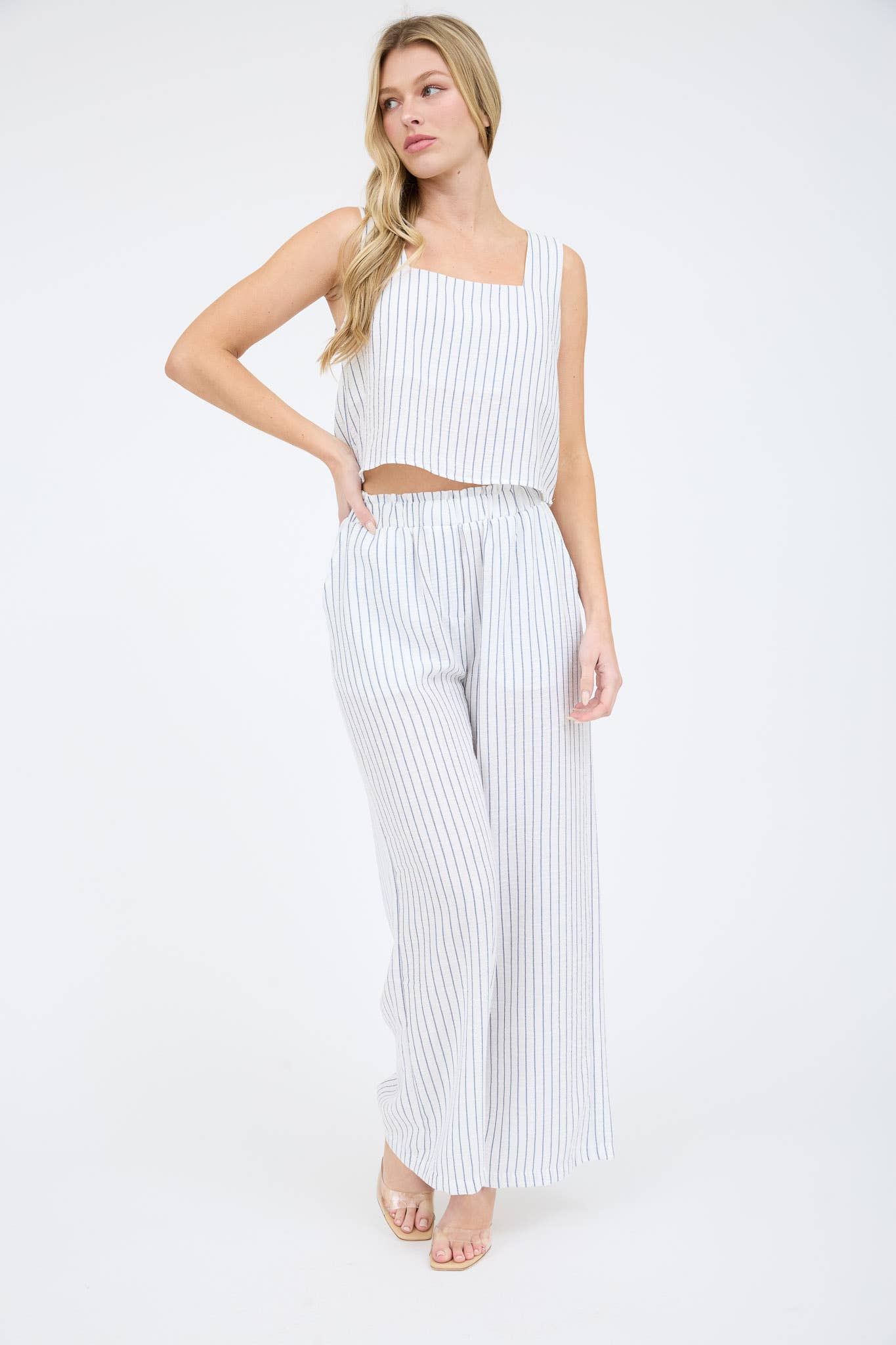 Pinstrip Tank and Pants