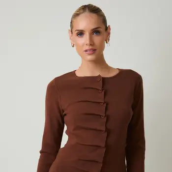 Brown Button Down