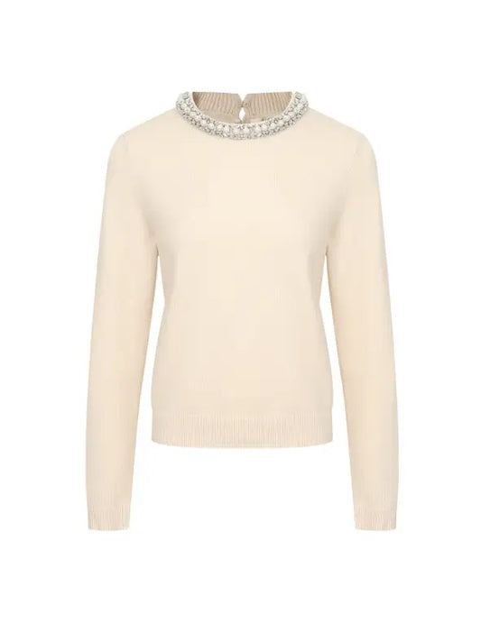 Pearl Knit Long Sleeve Top